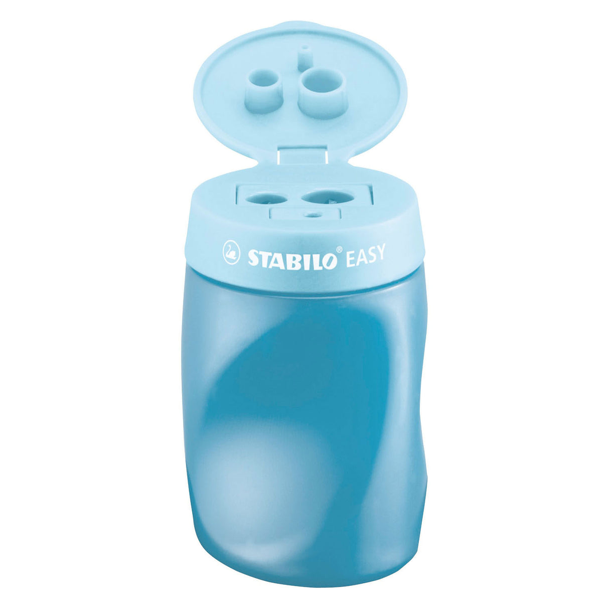 Stabilo Easysharpener - 3 en 1 crayon Sharper - Bleu à droite