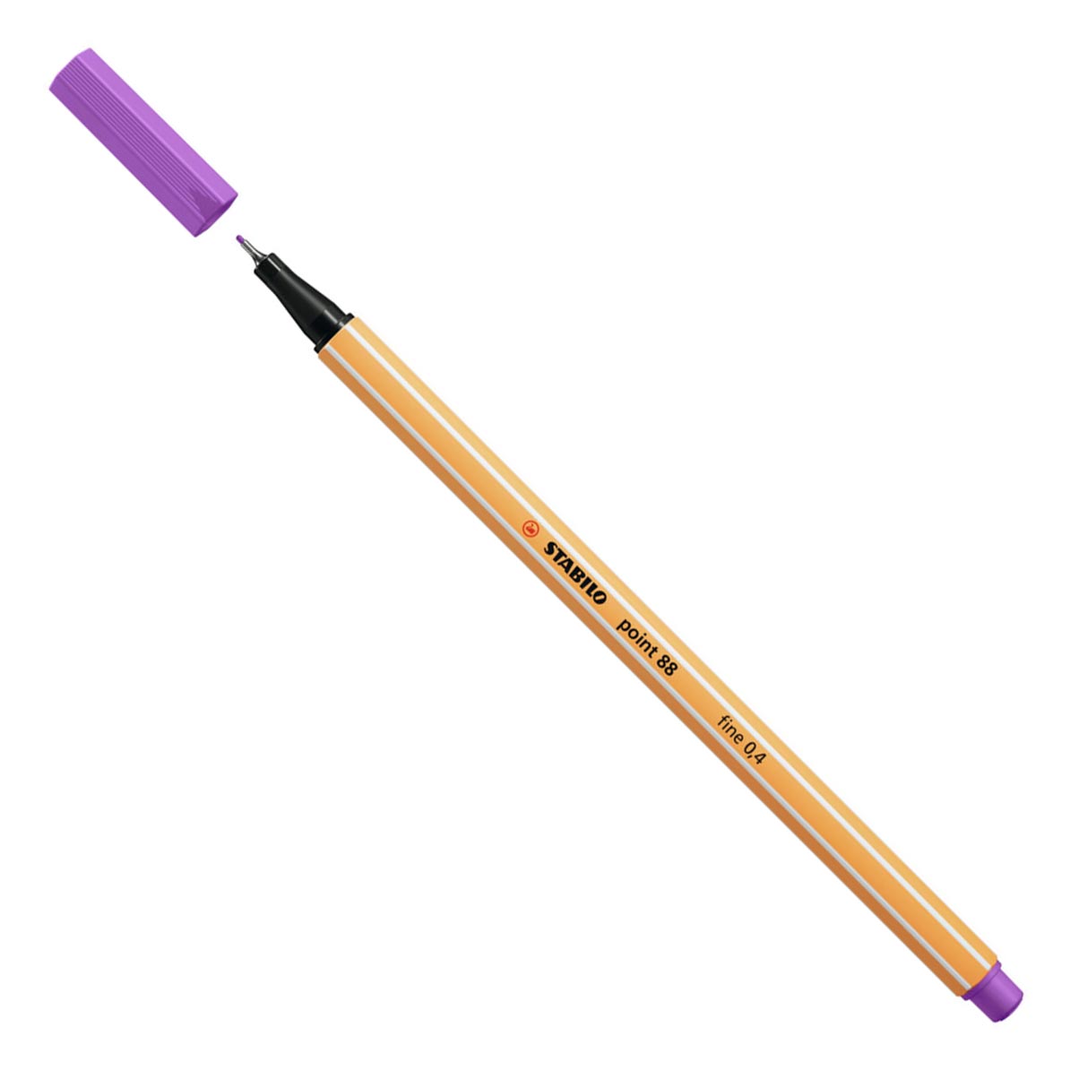 Stabilo point 88 - feutre fin - violet prune (88 60)