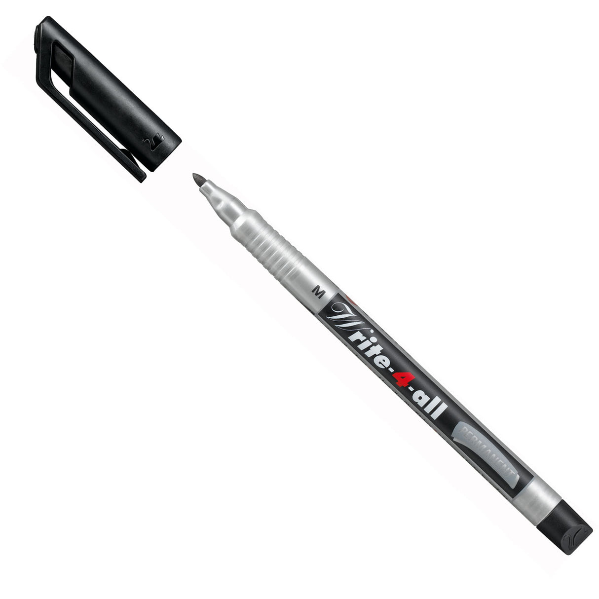 Stabilo write-4-all - marqueur permanent - moyen - noir