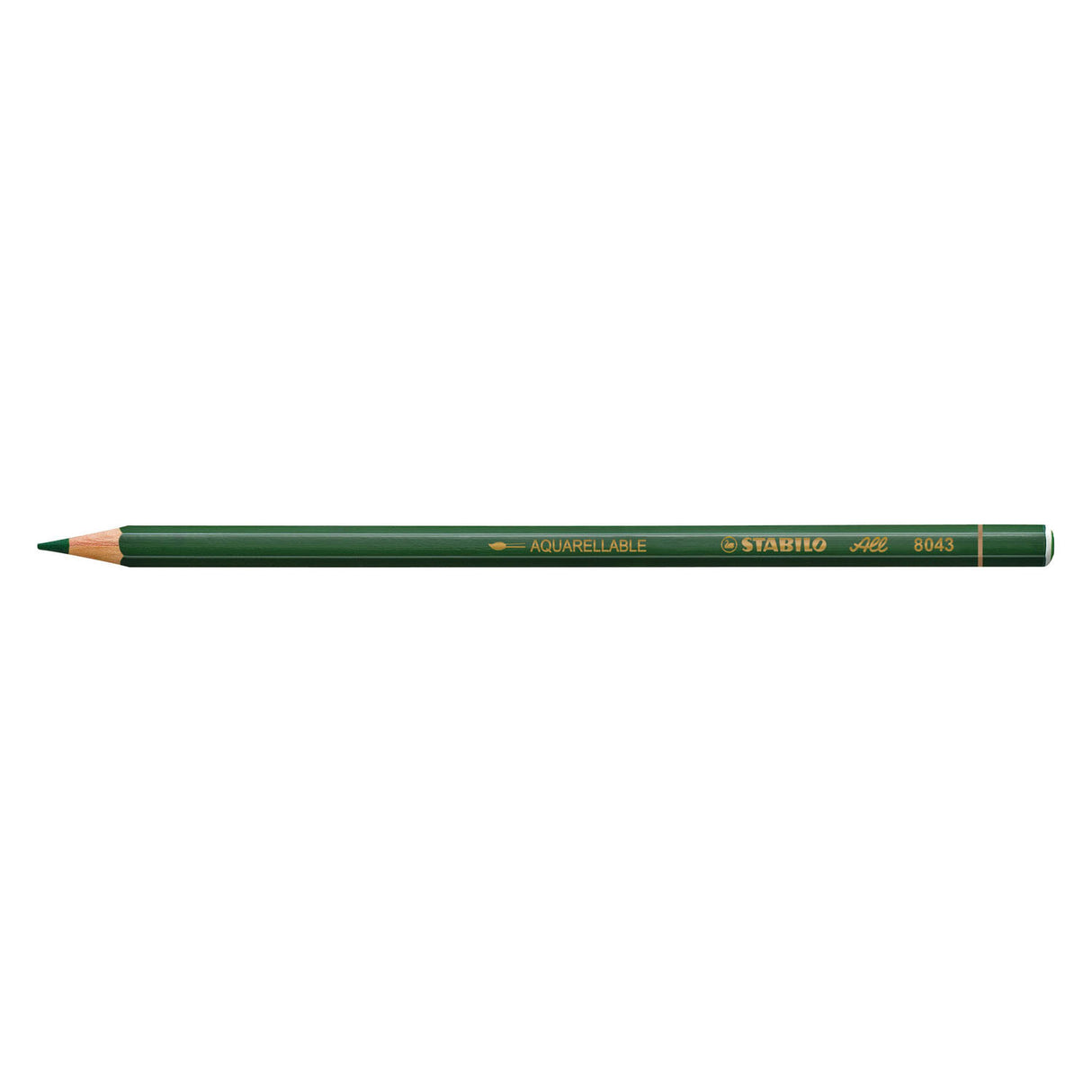 Crayon tout verre Stabilo - crayon de couleur et graphite - vert