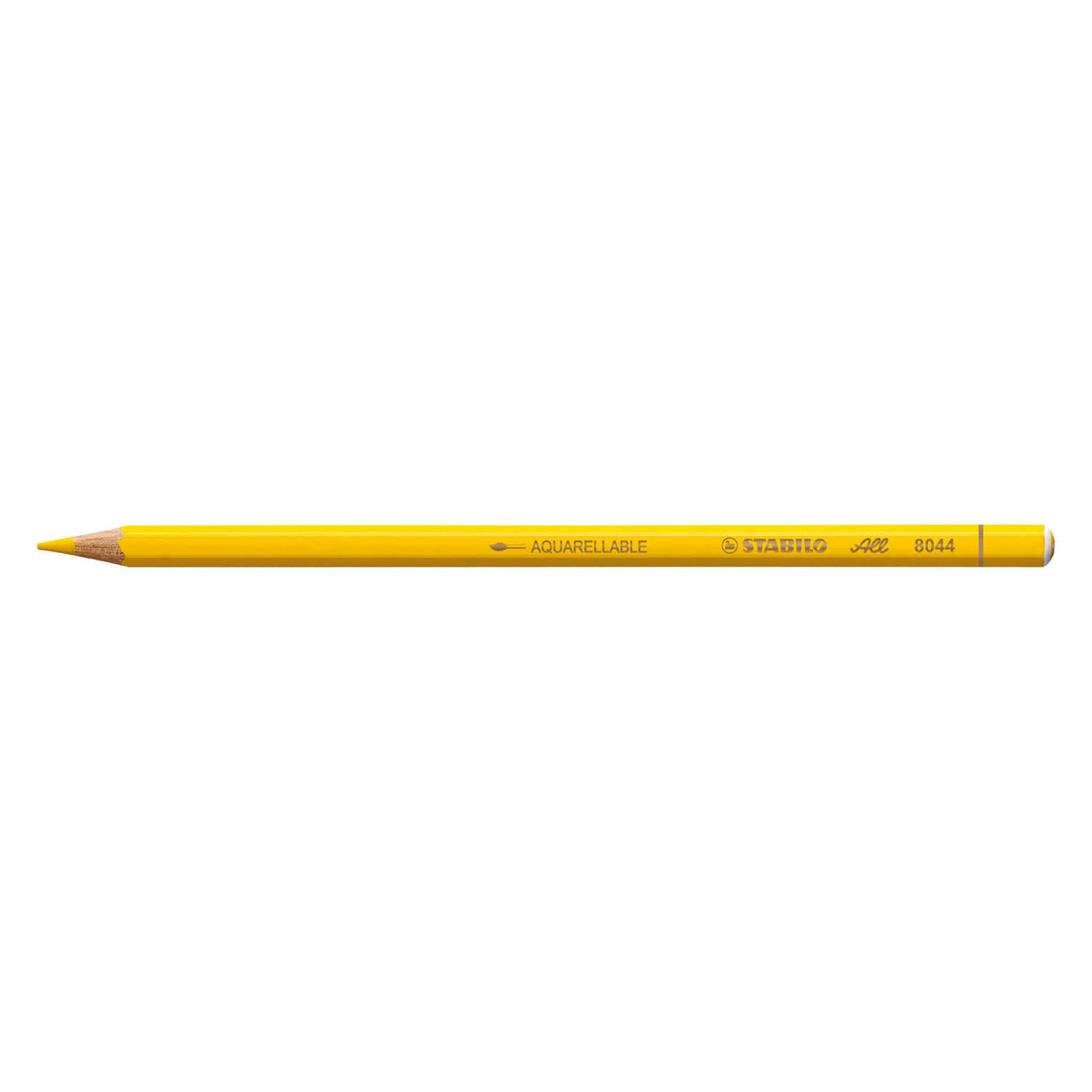 Crayon Stabilo tout verre - crayon de couleur et graphite - jaune