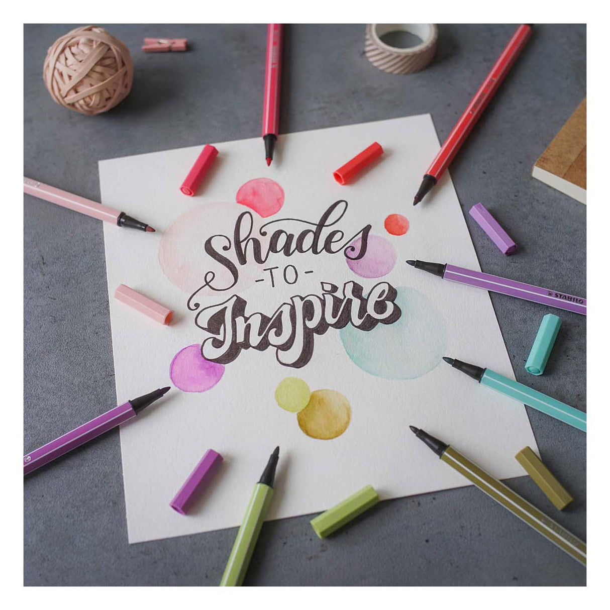 Stabilo pen 68 - feutre - colorparade - lot de 20 pièces - rouge