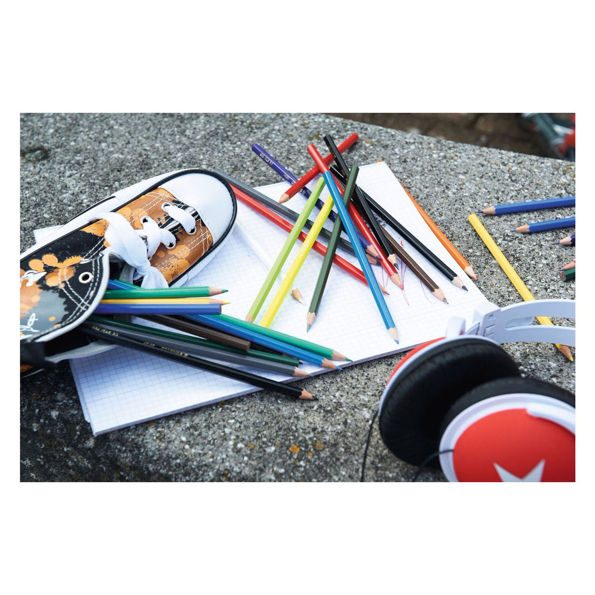 Stabilo color - crayon de couleur - lot de 12 pièces