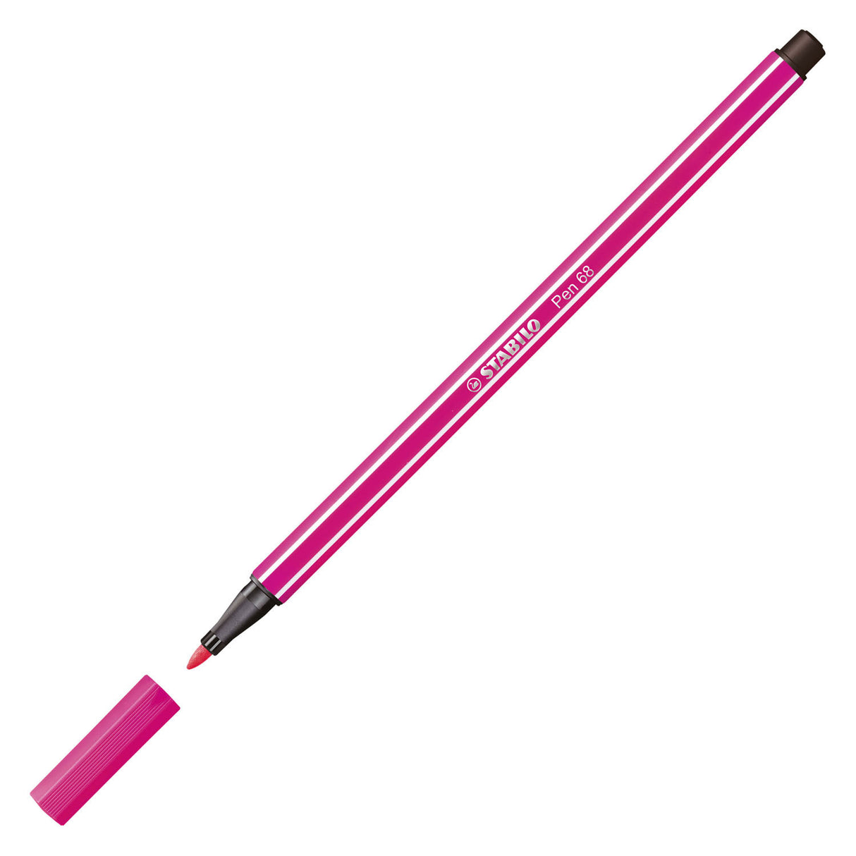 Stylo Stabilo 68 - feutre - rose (68 56)