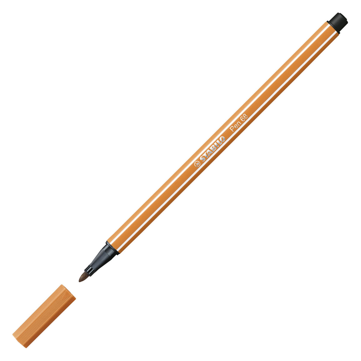 Stylo Stabilo 68 - feutre - ocre foncé (68 89)