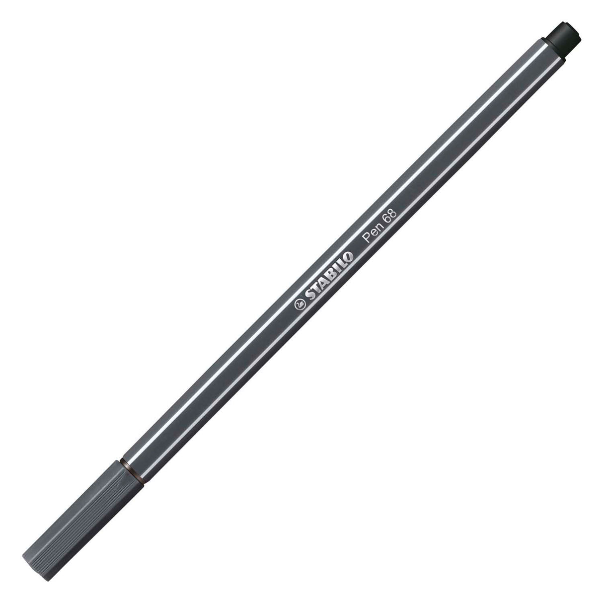 Stylo Stabilo 68 - feutre - gris froid profond (68 97)