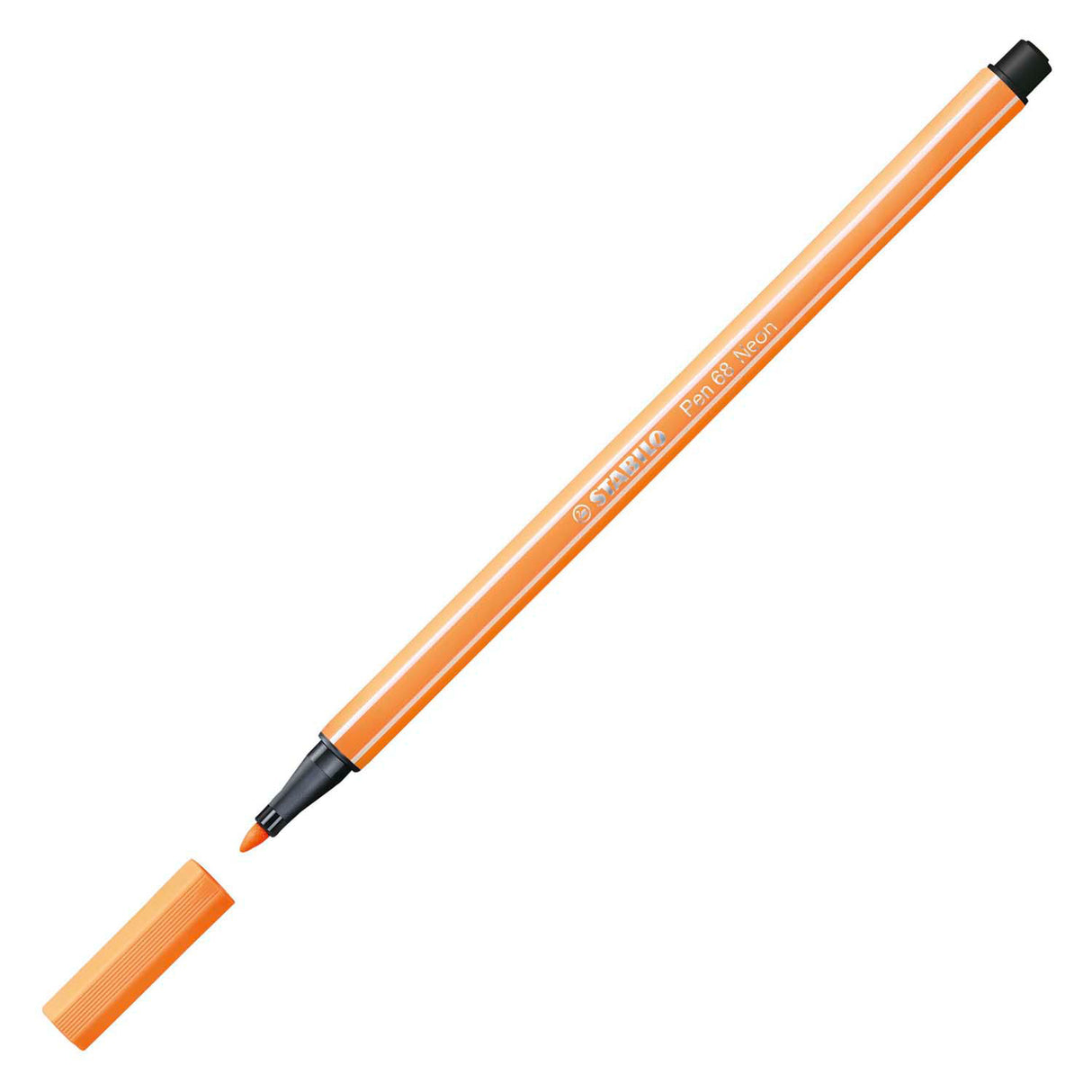 Stylo Stabilo 68 - feutre - orange fluo (68 054)
