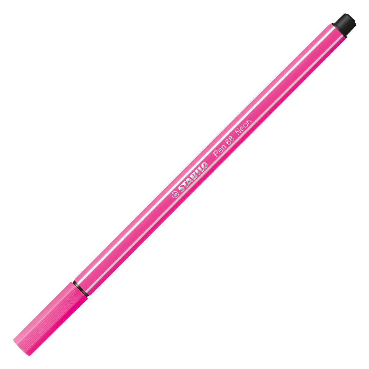 Stylo Stabilo 68 - feutre - rose fluo (68 056)
