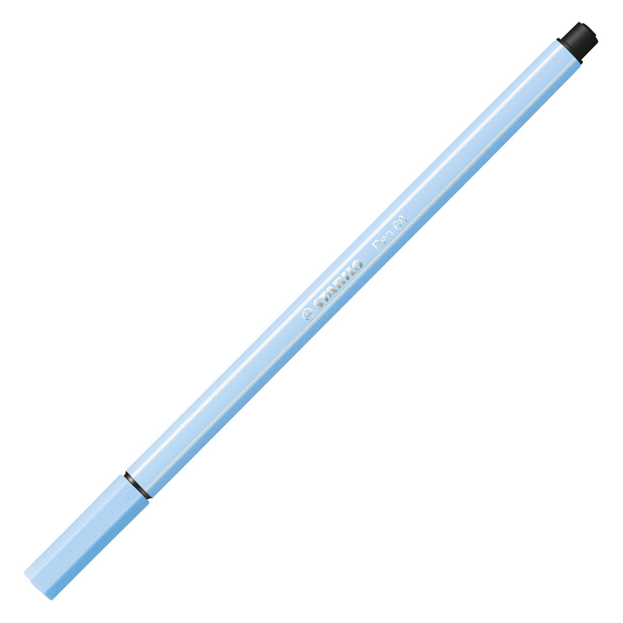 Stylo Stabilo 68 - feutre - bleu glacier (68 11)