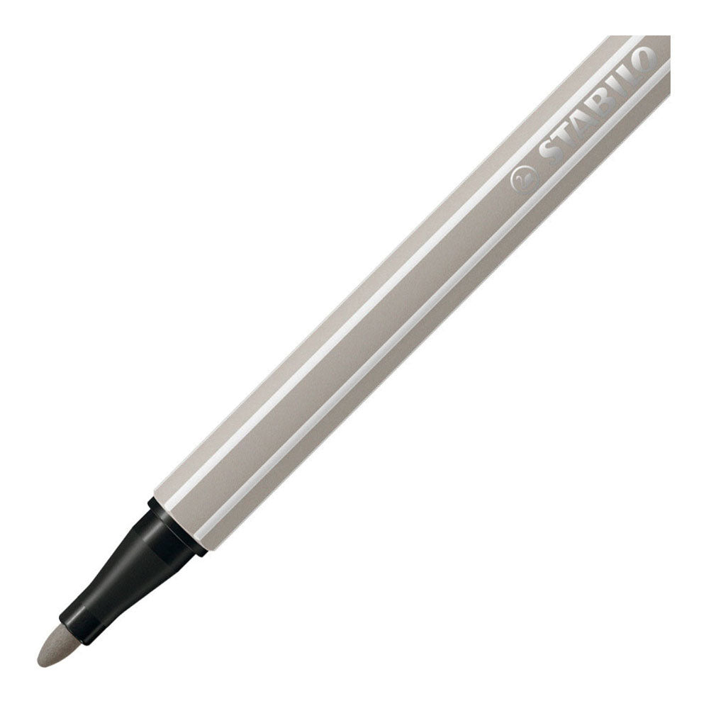 Stylo Stabilo 68 - feutre - gris chaud (68 93)
