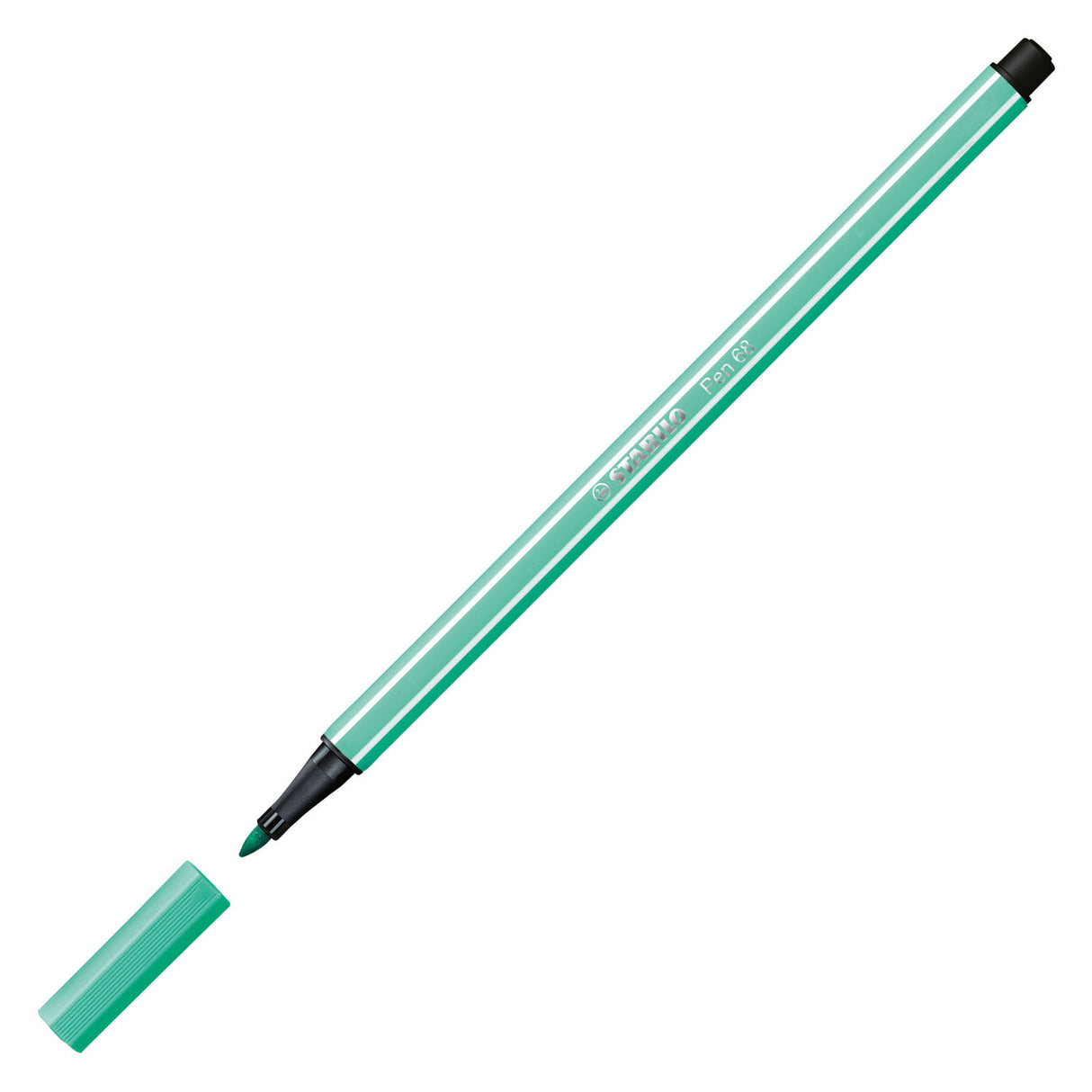 Stylo Stabilo 68 - feutre - vert glacier (68 13)