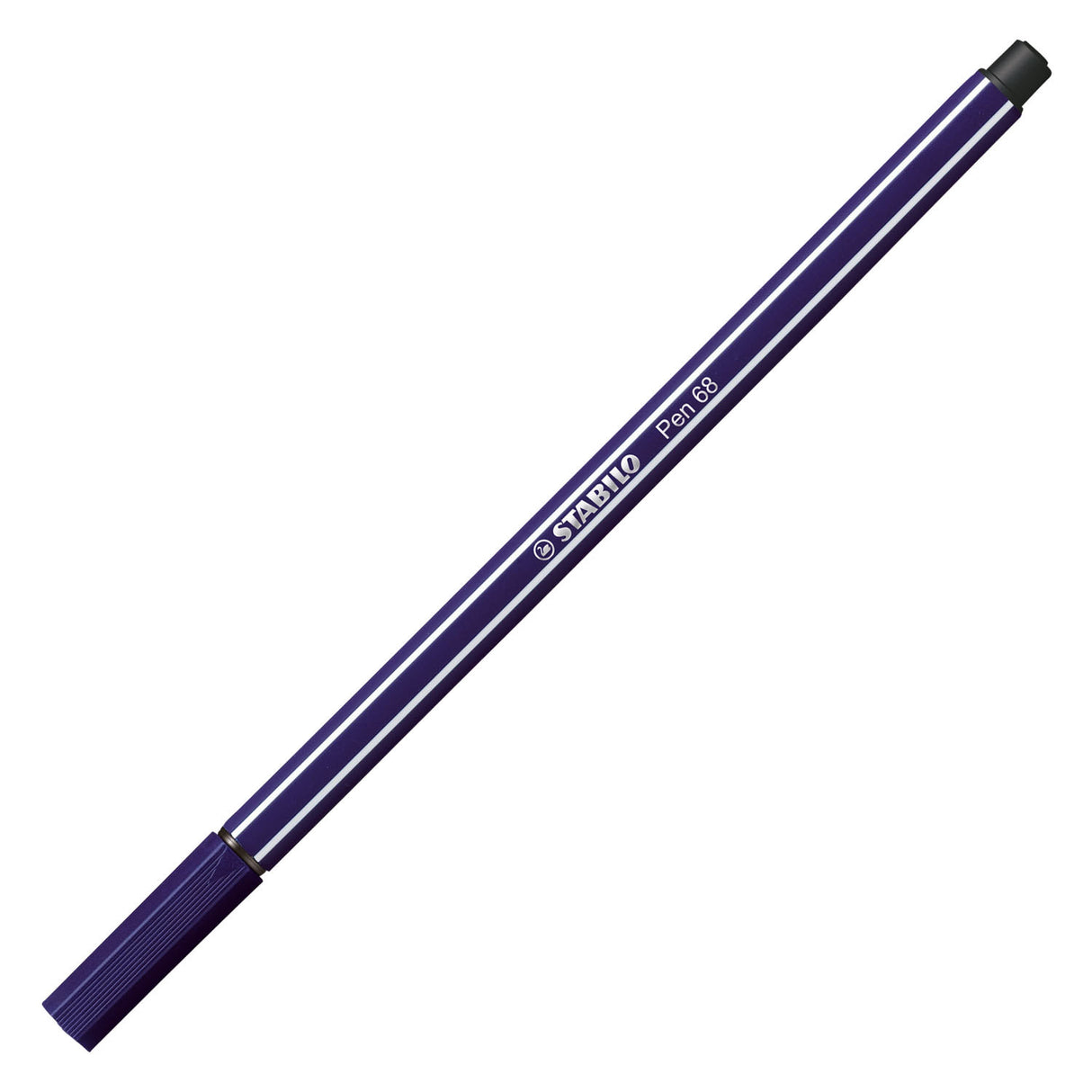 Stylo Stabilo 68 - feutre - bleu de Prusse (68 22)