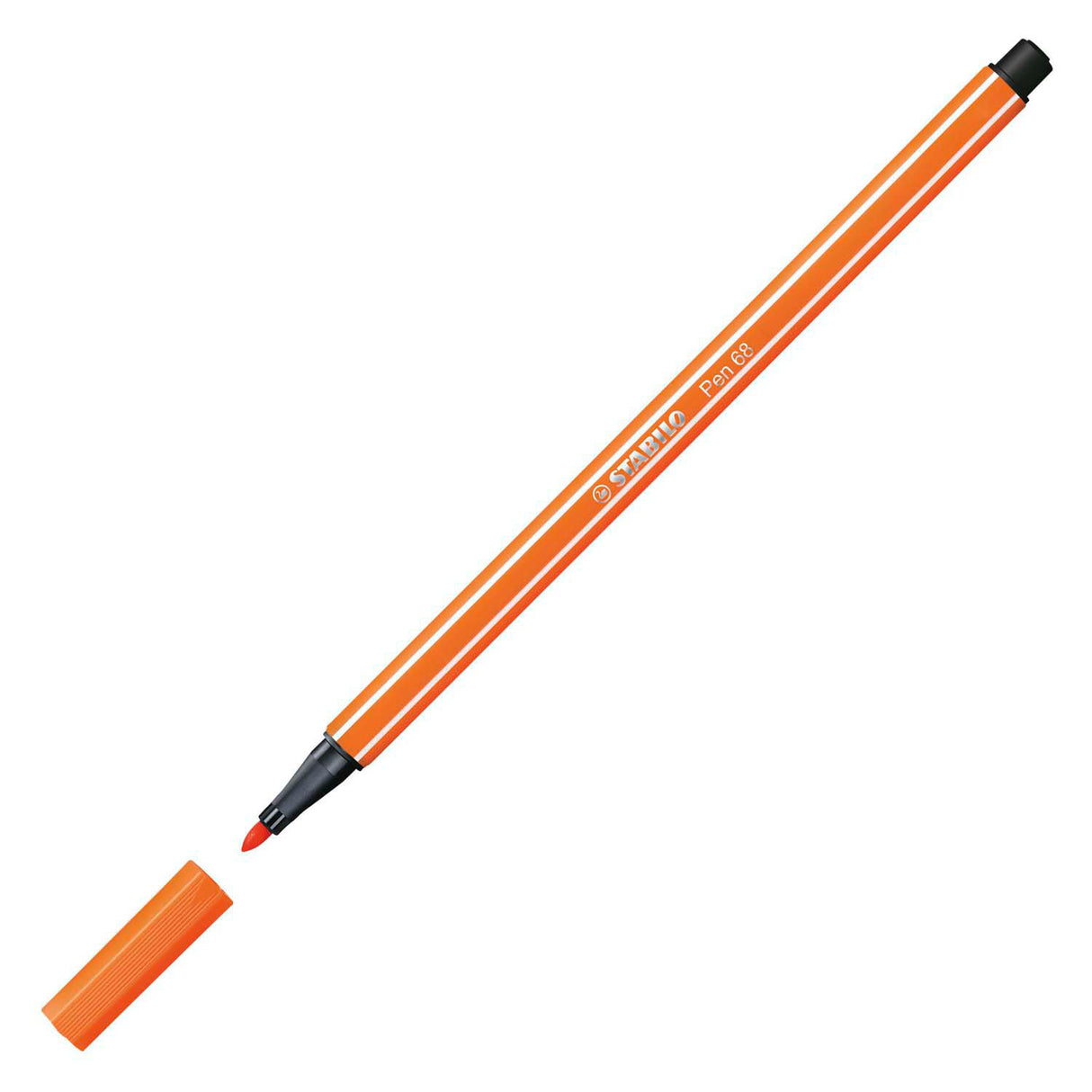 Stylo Stabilo 68 - feutre - pastel vermillon (68 30)