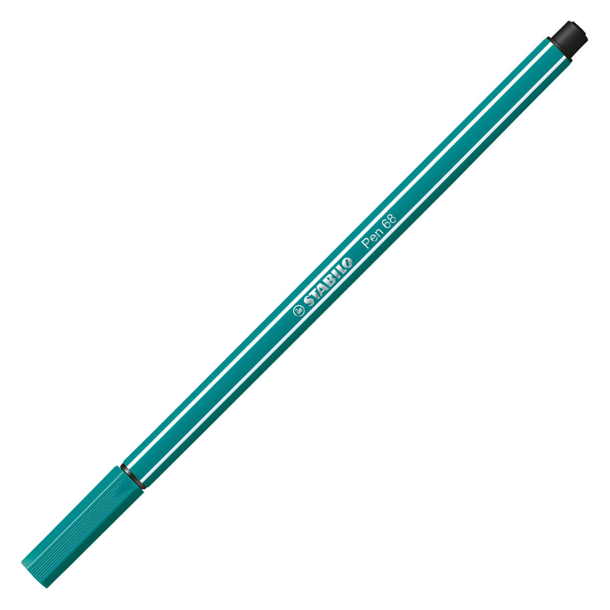 Stylo Stabilo 68 - feutre - bleu turquoise (68 51)