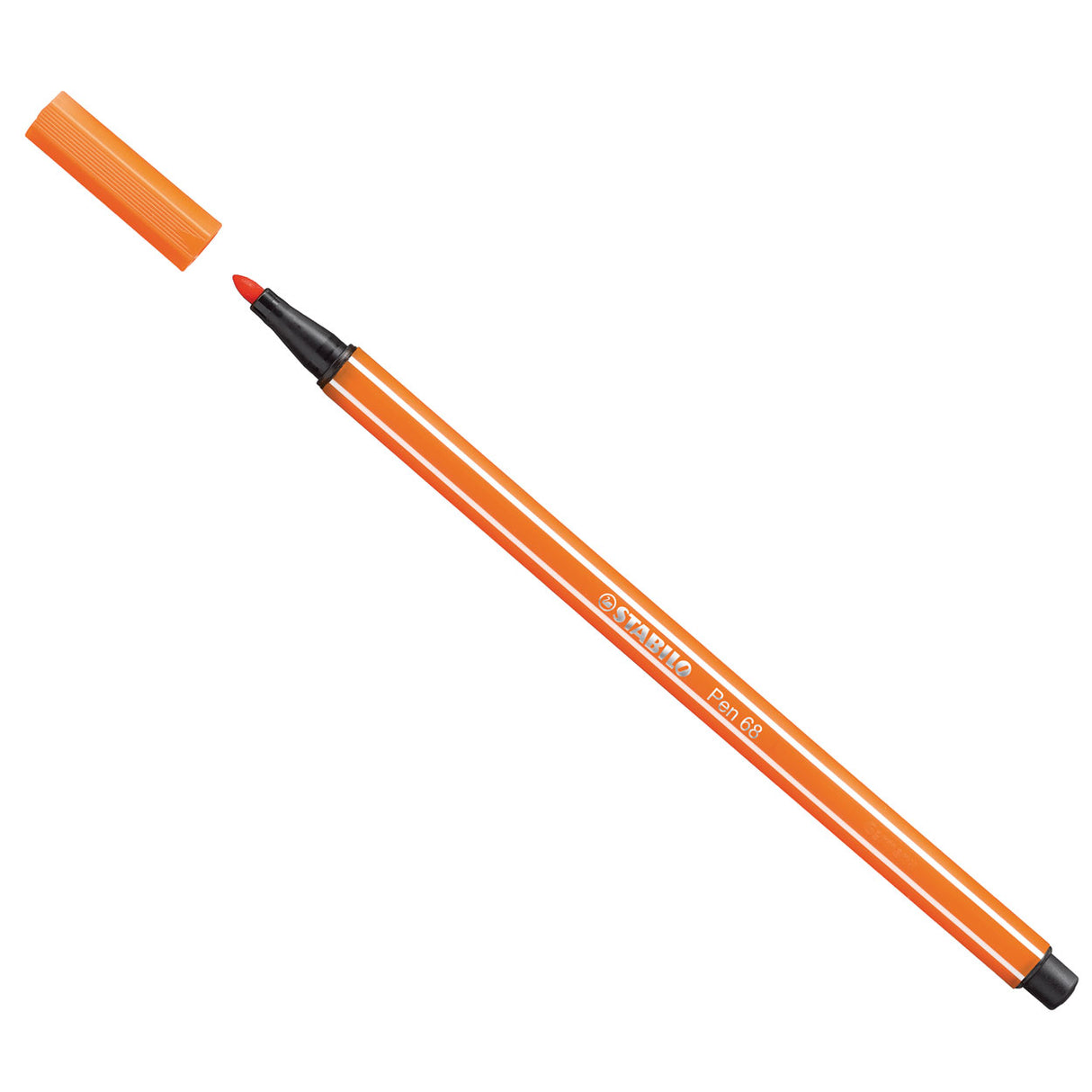 Stylo Stabilo 68 - feutre - pastel vermillon (68 30)