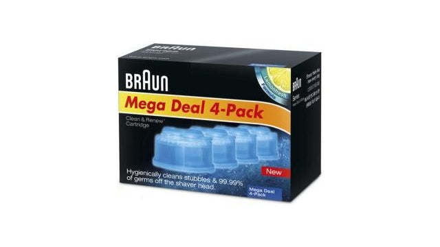 Braun ccr4 clean renouveler cartouche de recharge 4 pièces