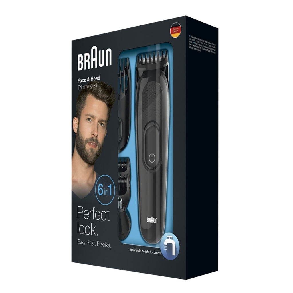 Braun MGK3025 Kit de toilettage multiple 6 en 1 noir