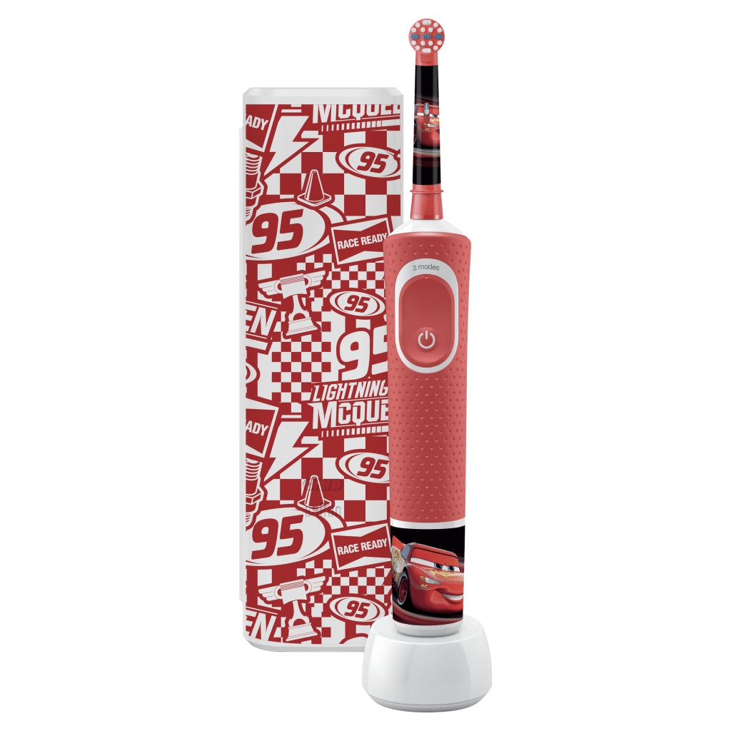 Oral-B Oral-B Disney Brosse à Dents Électrique Rouge Blanc