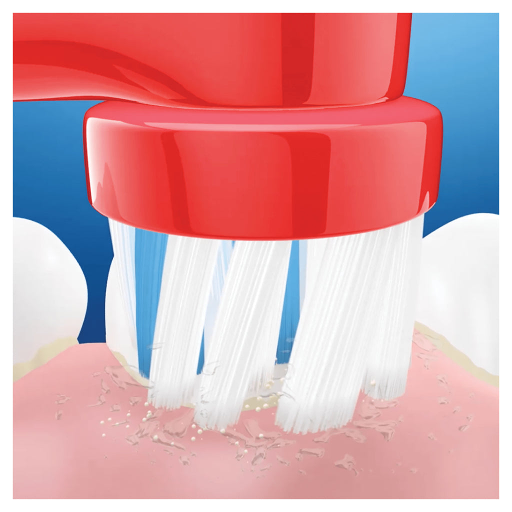 Oral-B Oral-B Disney Brosse à Dents Électrique Rouge Blanc