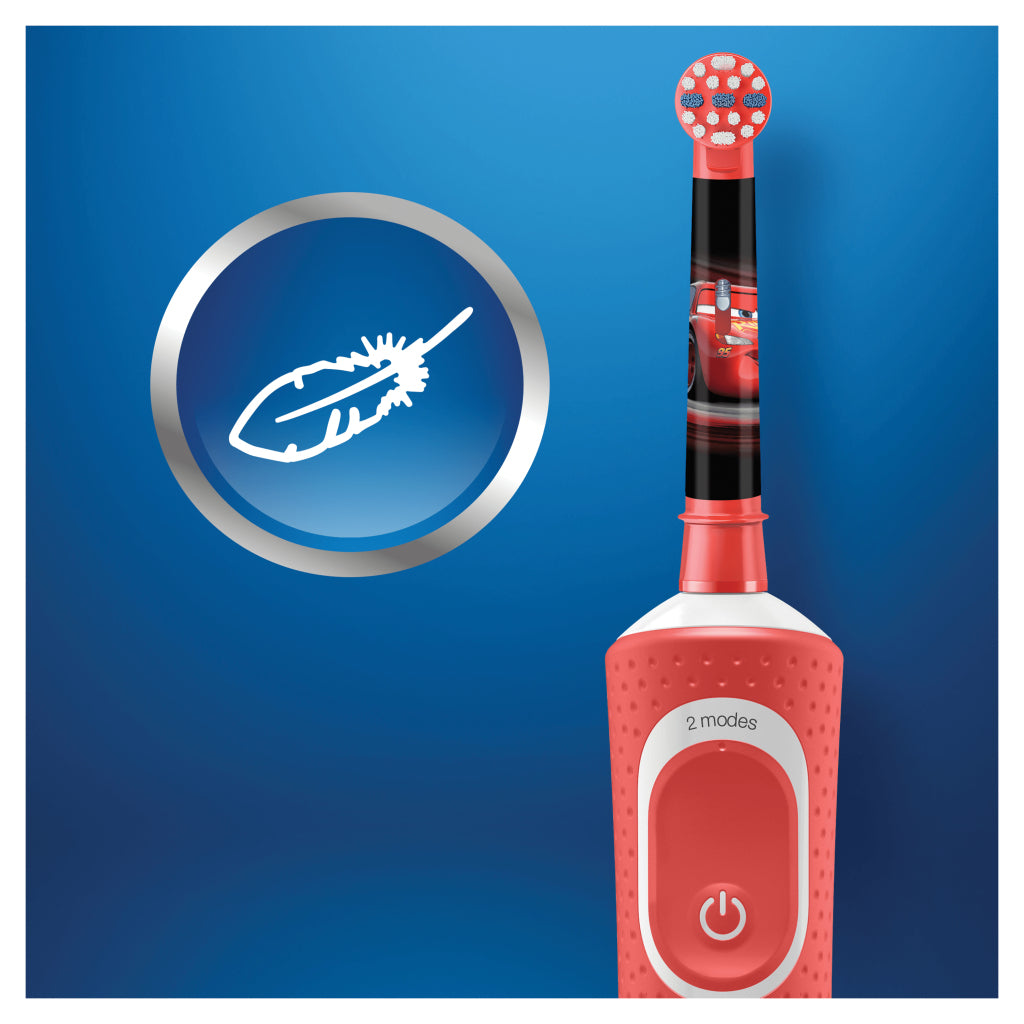 Oral-B Oral-B Disney Brosse à Dents Électrique Rouge Blanc