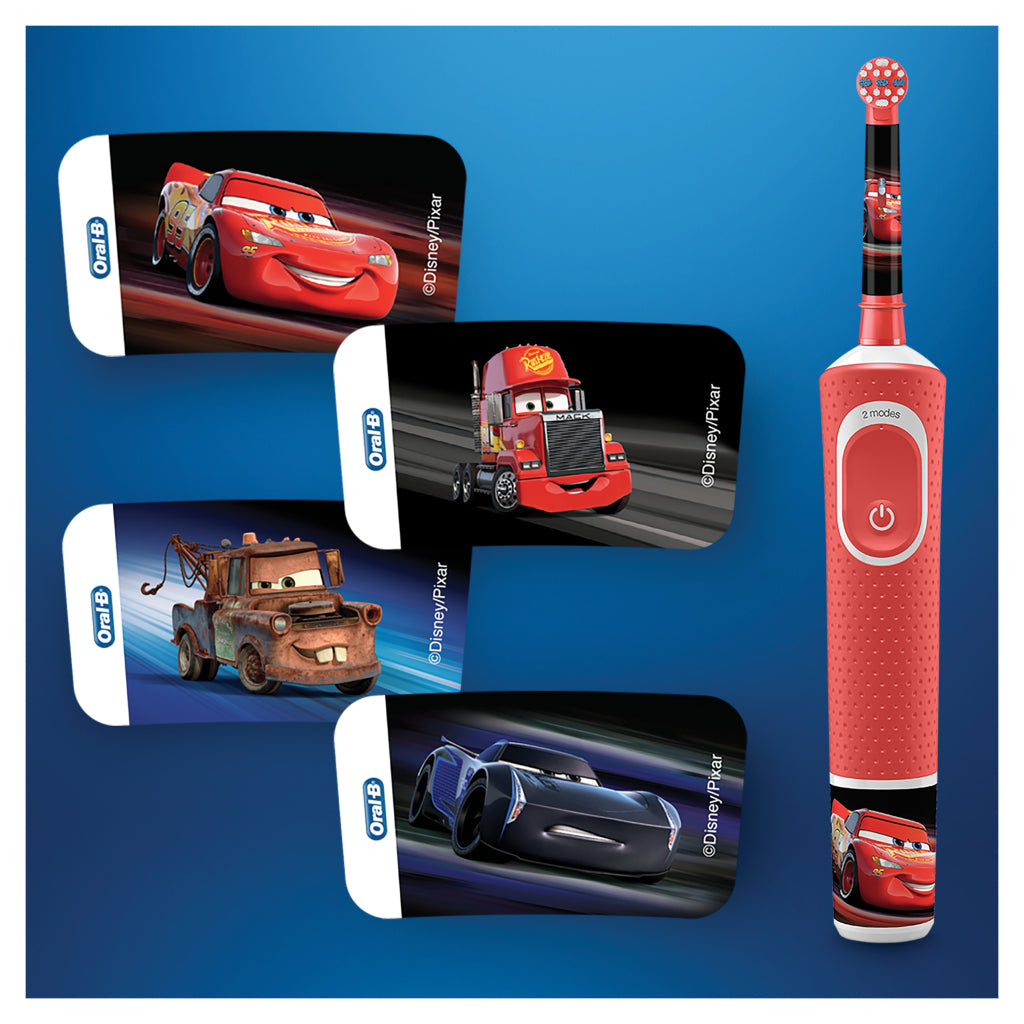 Oral-B Oral-B Disney Brosse à Dents Électrique Rouge Blanc