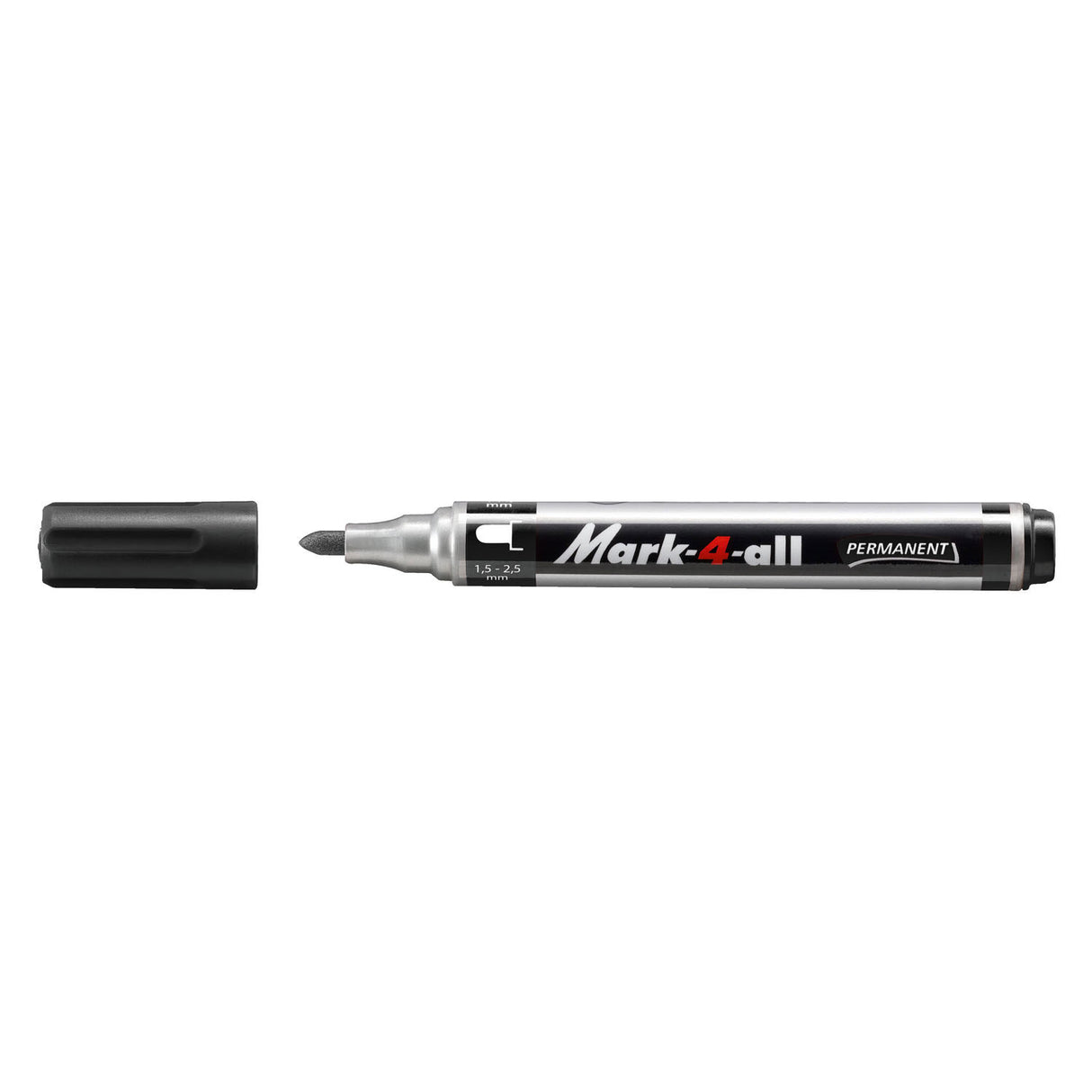 Stabilo mark-4-all f - marqueur permanent - noir