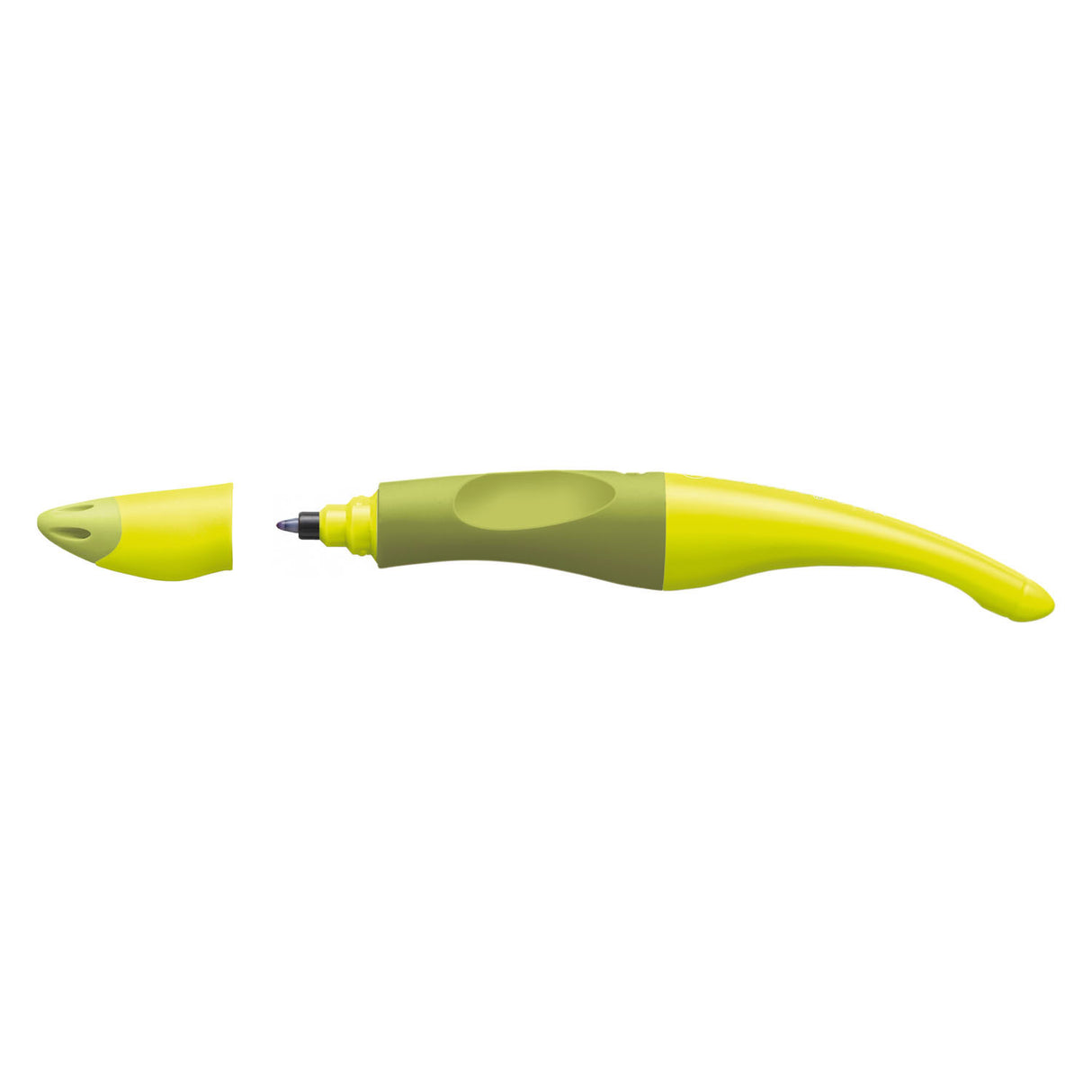 Stabilo easyoriginal - roller ergonomique - droitier - citron vert