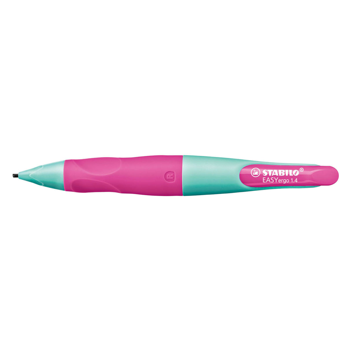 Stabilo easyergo 1.4 - porte-mine ergonomique - droitier - rose fluo