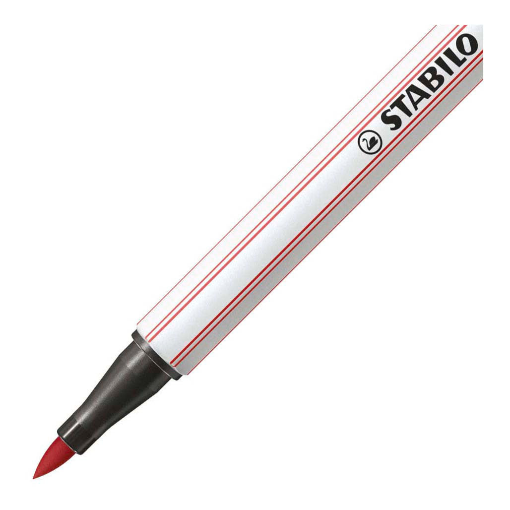 Stabilo pen 68 pinceau - feutre - rouge rouille (47)