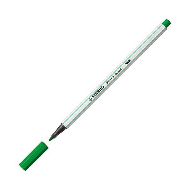 Stabilo pen 68 pinceau - feutre - vert (36)