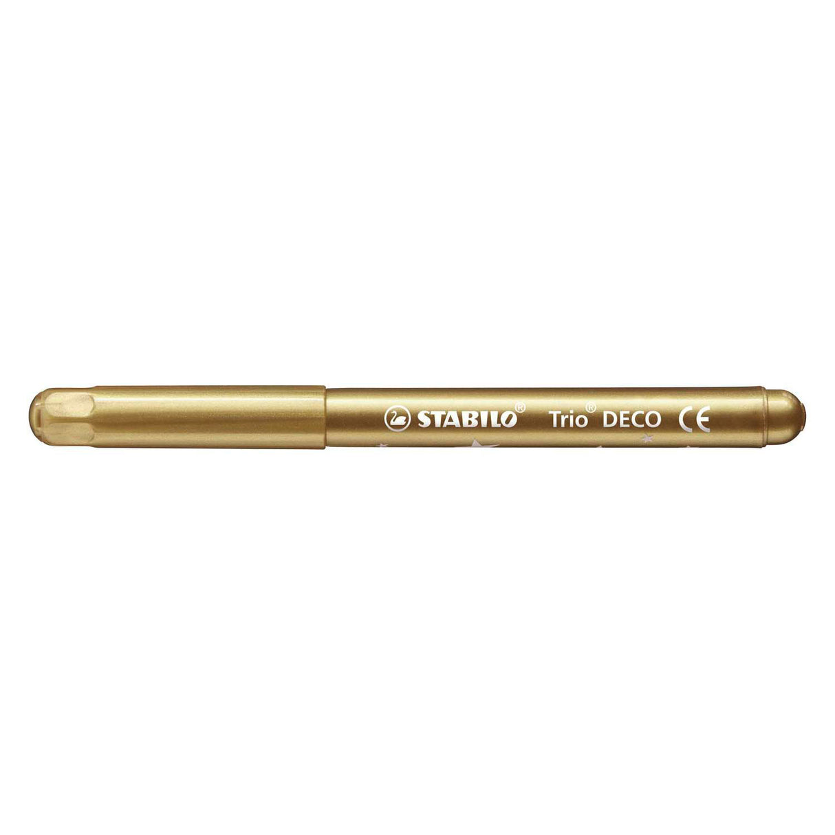 Stabilo trio déco - feutre métallique - avec pointe extra épaisse 3,0 mm - étui de 8 couleurs