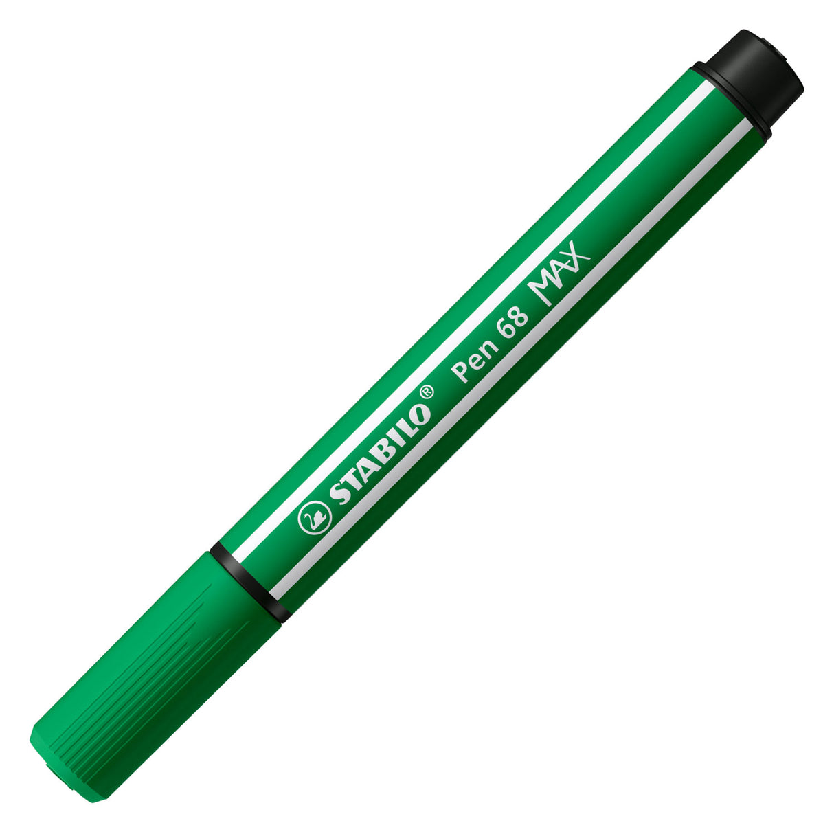 Stabilo pen 68 max arty - feutre à pointe biseautée épaisse - lot de 4 pièces