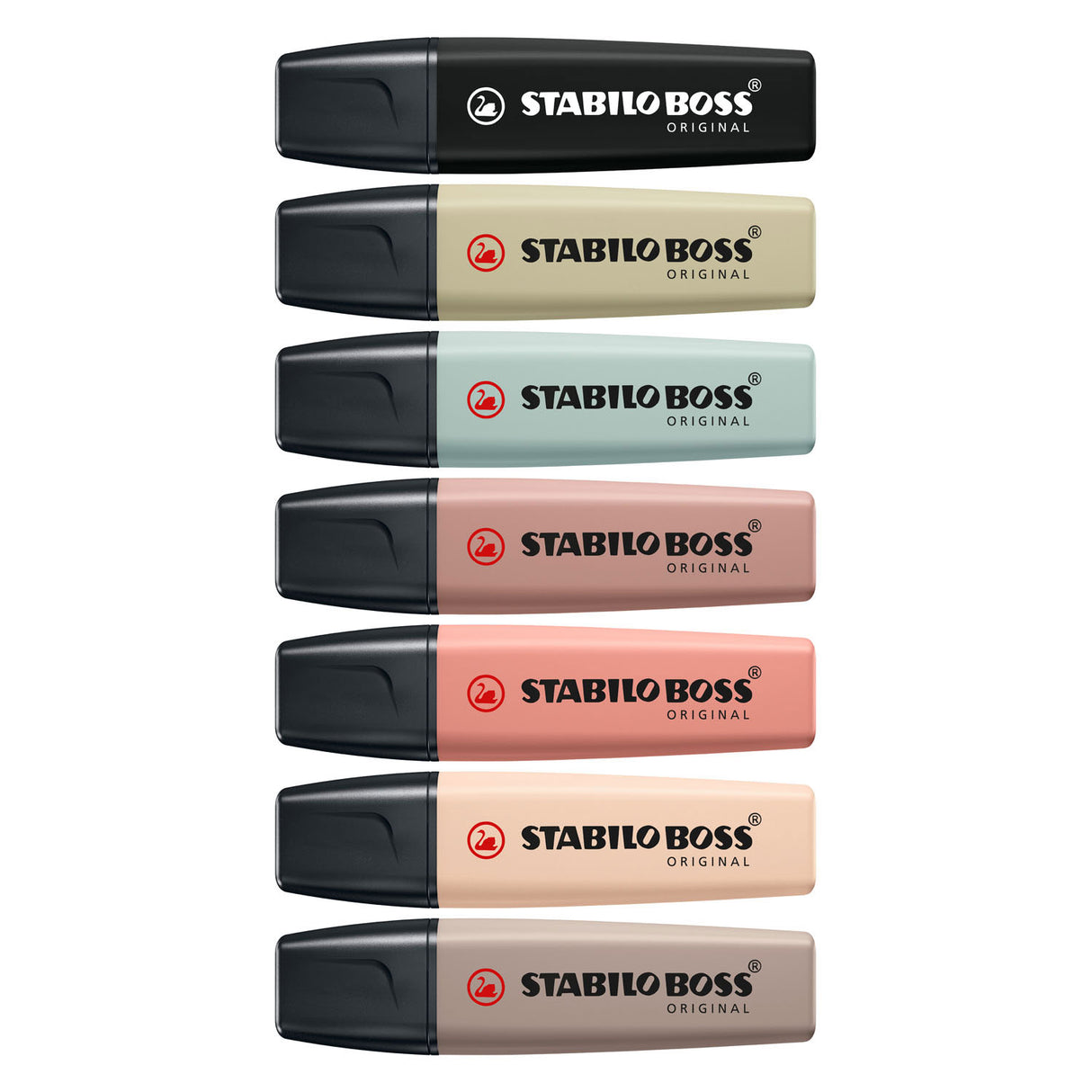 Stabilo Boss Original - Marking Marker - Set 8 pièces - Naturecolors