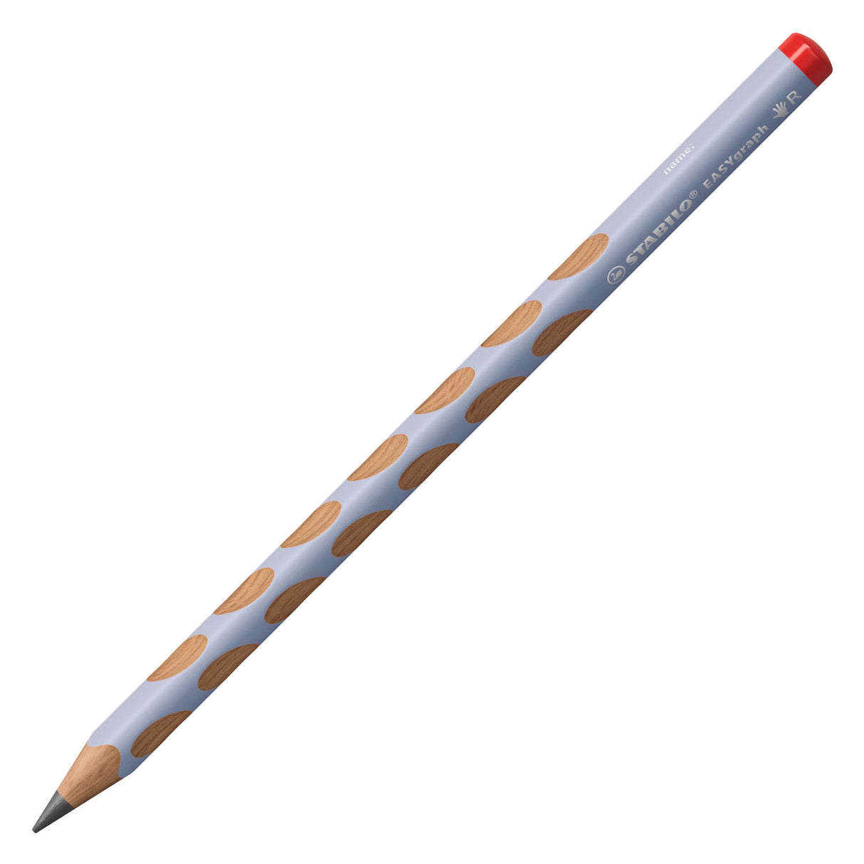 Stabilo easygraph hb crayons graphite pour droitier lilas - 2 pcs.