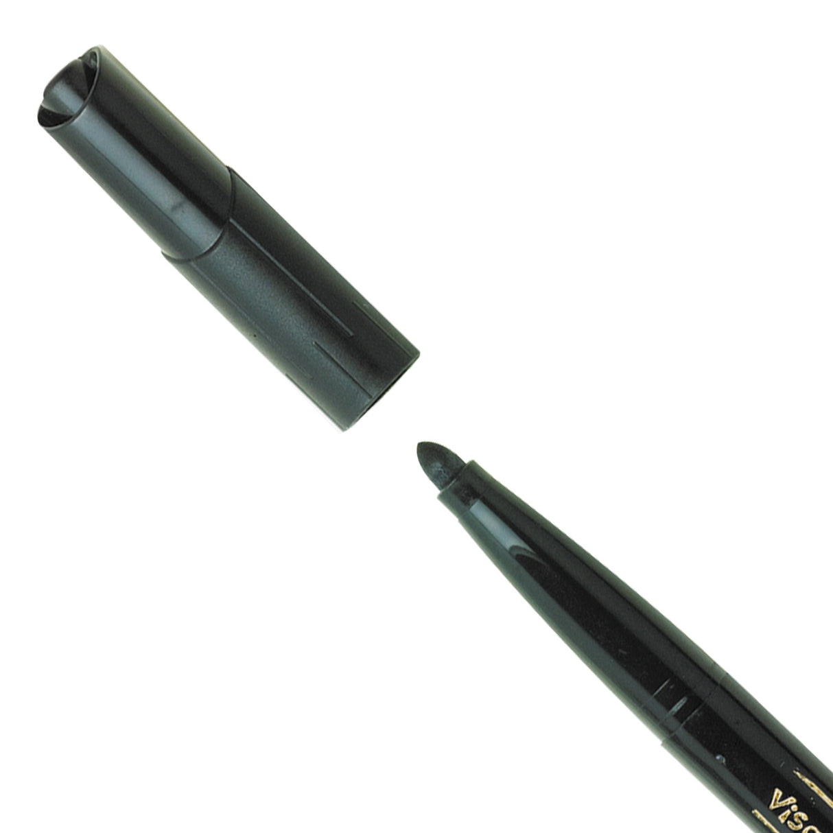 Marqueurs de couleur Bic Visa Color, largeur de trait 3 mm, noirs, 12 pièces 1 boîte