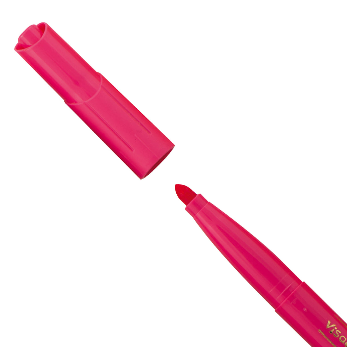 Marqueurs de couleur Bic Visa Color, largeur de trait 3 mm, rose, 12 pièces 1 boîte