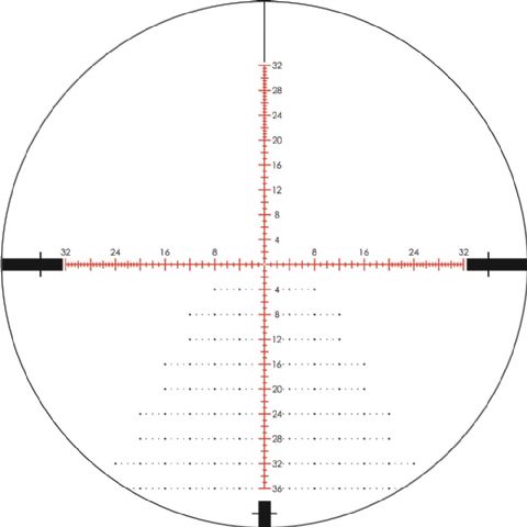 Lunette de visée Vortex Viper PST Gen II 3-15x44 SFP, EBR-4 MOA