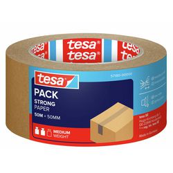 Papier Ecotape tesapack 50mx50mm marron indéchirable