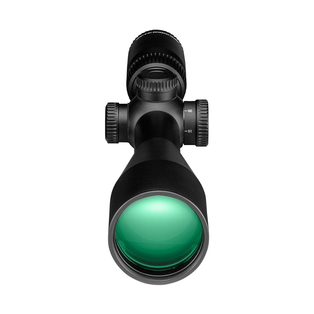 Lunette de visée Vortex Crossfire HD 6-18x50, réticule plex à large portée (MOA)
