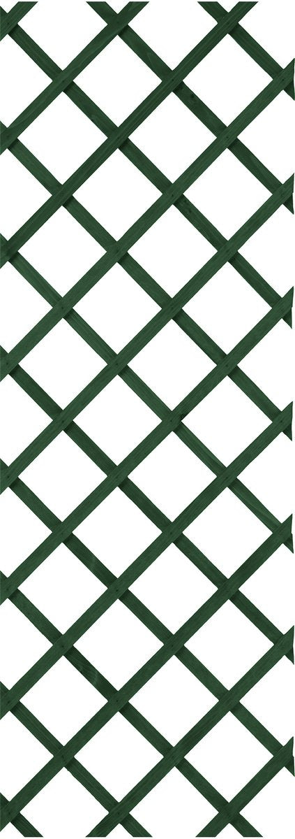 Nature Garden Slat Work 50x150 cm Green en bois