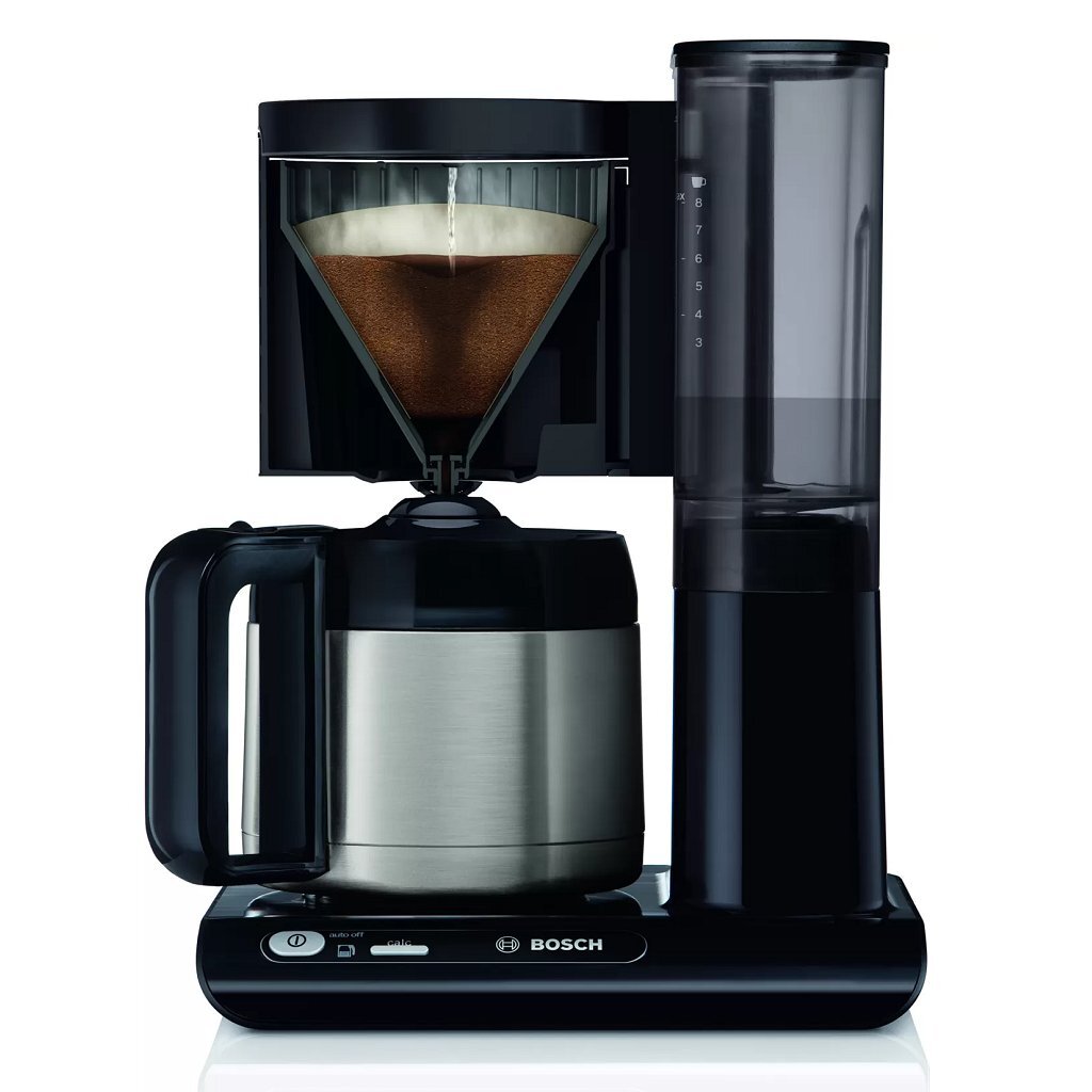 Bosch tka8a053 cafetière styline acier inoxydable noir