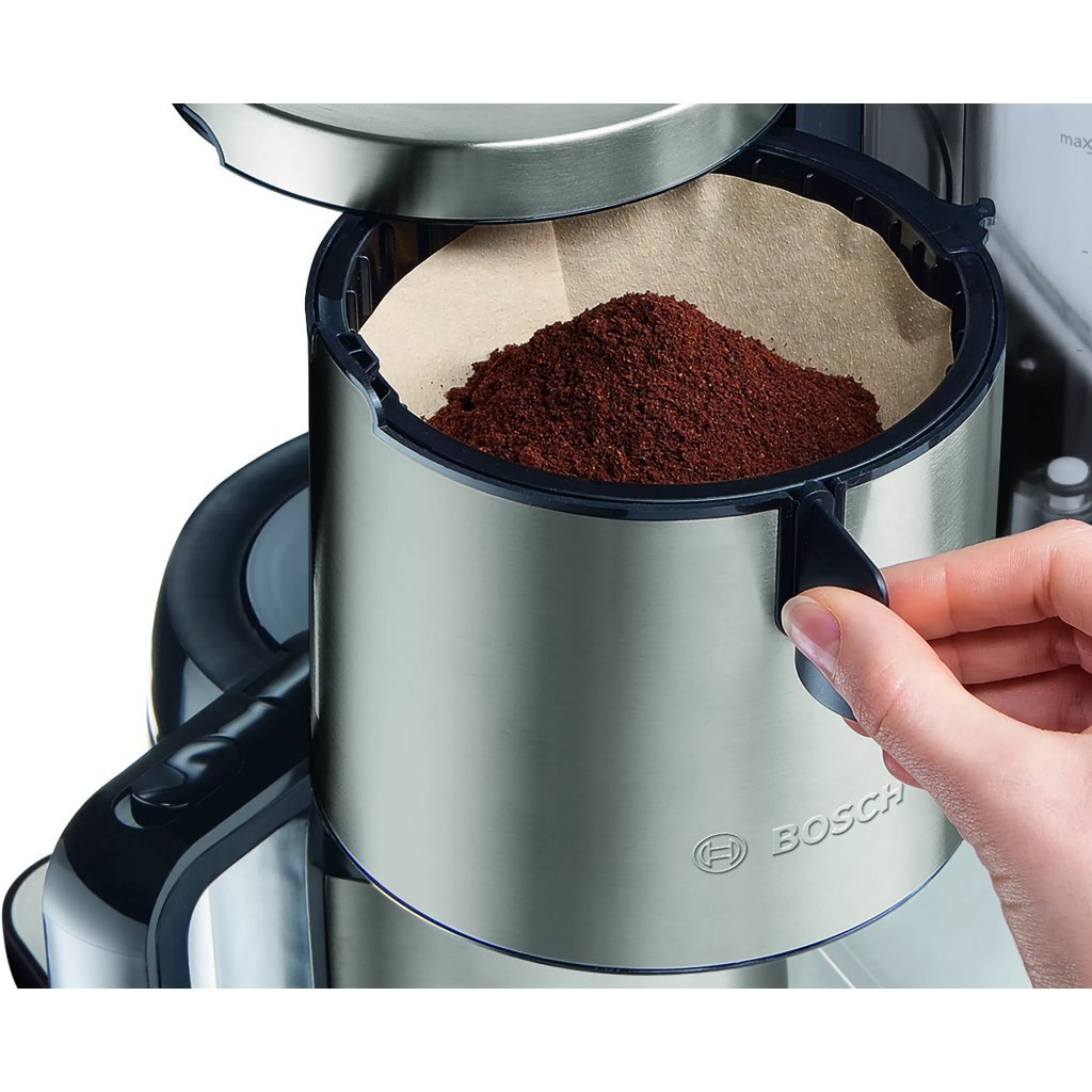 Bosch tka8a681 styline machine à café acier inoxydable blanc