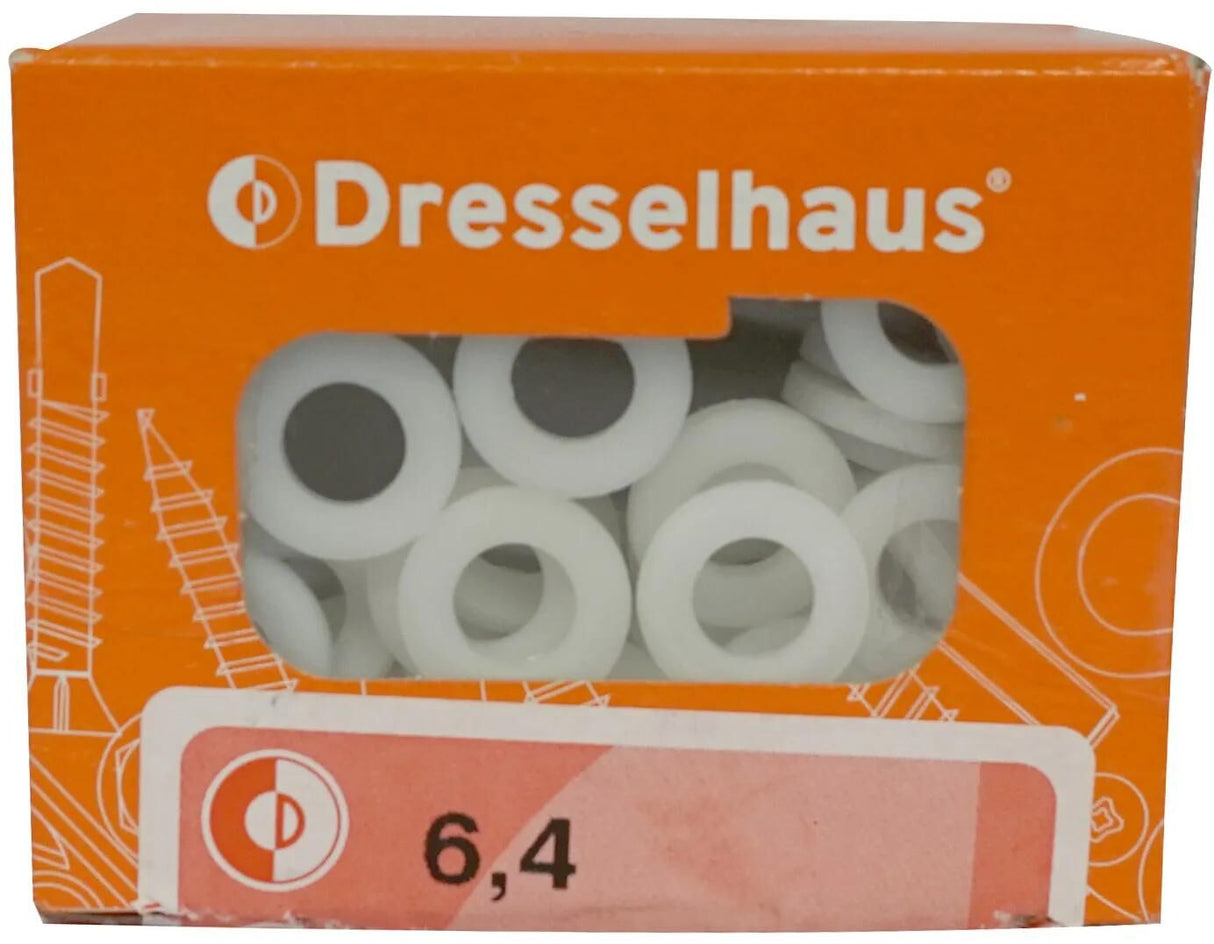 Rondelles Dresselhaus 3902 rondelles, polyamide 6,4 mm dresselh. façonner un