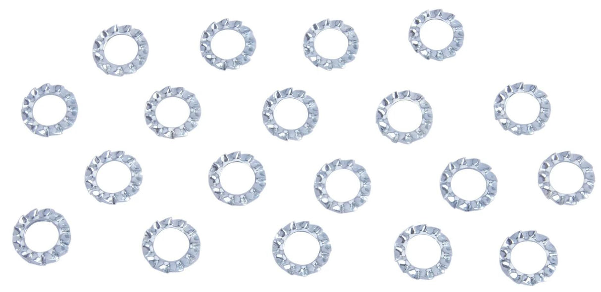 Les disques de ventilateur à ressort denté Dresselhaus forment un din 6798, d=6mm, 20 pcs.