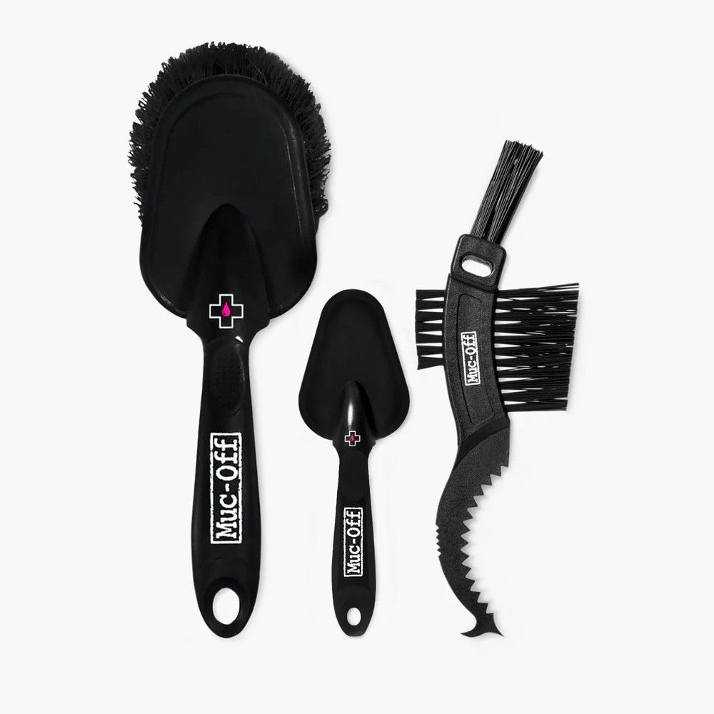 Kit de brosses Muc-off 3x premium