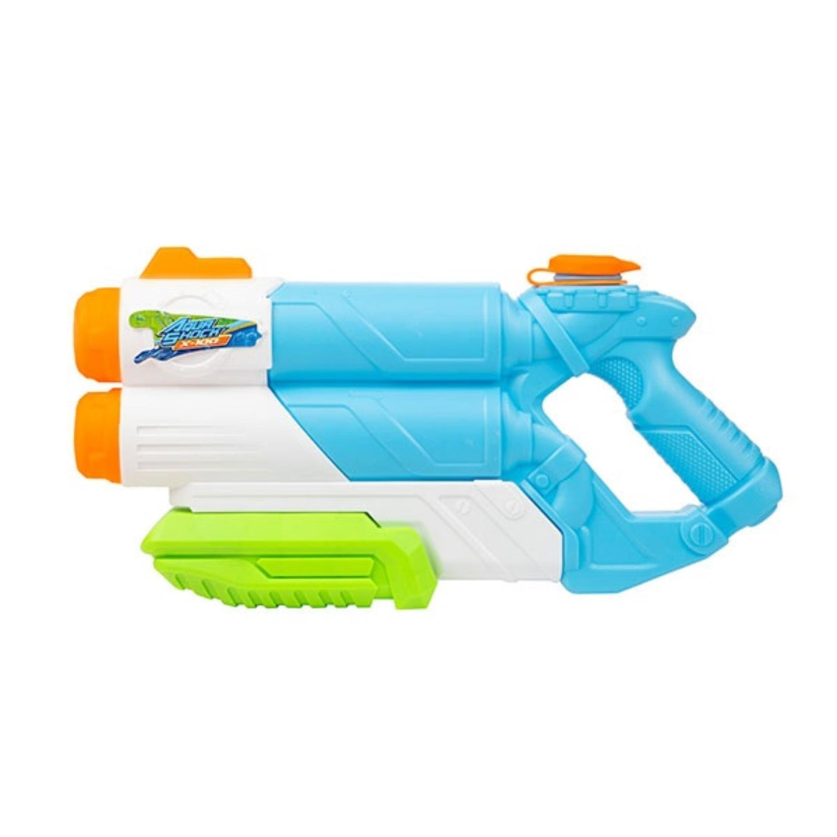 Gun à eau à éclaboussure avec puissance à double boucle, 1080 ml
