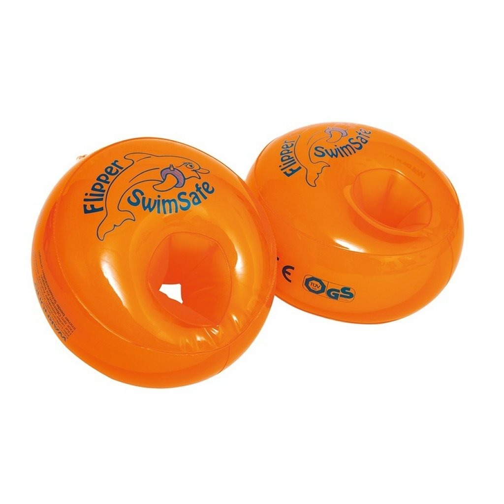 Swimsafe manchons de natation flipper orange 2 pièces