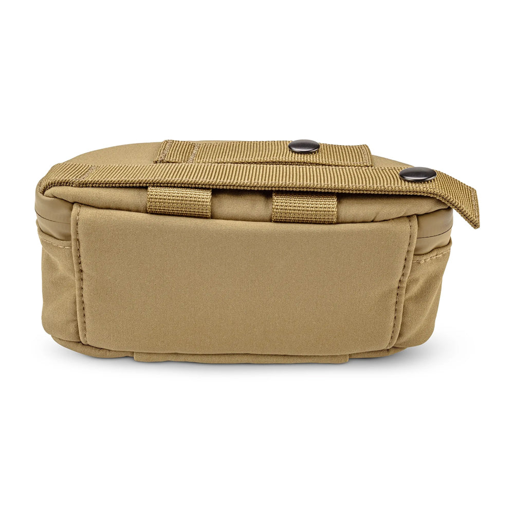 Vortex glasspak pro grande pochette zippée-tan