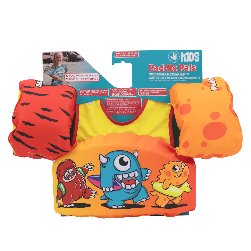 Échantillons de gilets de sauvetage Paddle Pal, 3-6 ans