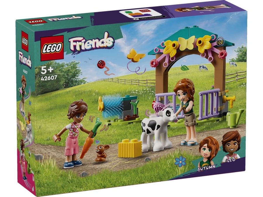 Lego Friends grange d'automne avec veau